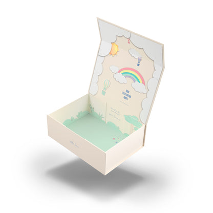 Baby-Geschenkbox zum Selbstzusammenstellen