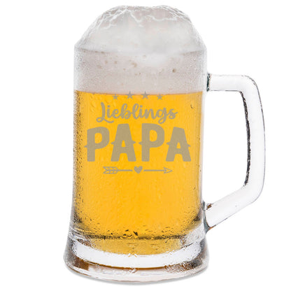 Montana Bierkrug mit Gravur "Lieblings Papa"