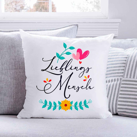 Kissen mit Spruch Lieblingsmensch