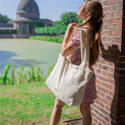 Mom Bag Bouclé – Shopper für den Kinderwagen