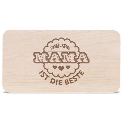Frühstücksbrettchen Mama + Papa sind die Besten im Set