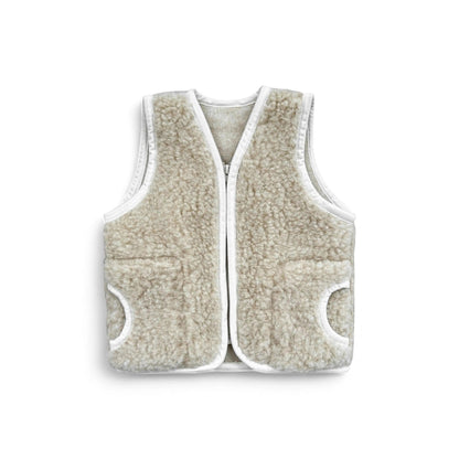 Kinderweste Merinowolle – weich, warm & hypoallergen