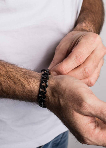 Militium Metal Bracelet - Matte Black