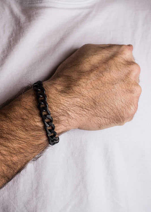 Militium Metal Bracelet - Matte Black