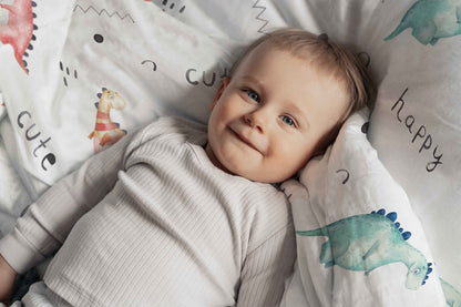 "Little Dino" Premium Kinderbettwäsche
