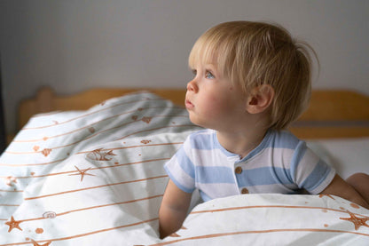 "Kleine Seesterne" Premium Kinderbettwäsche