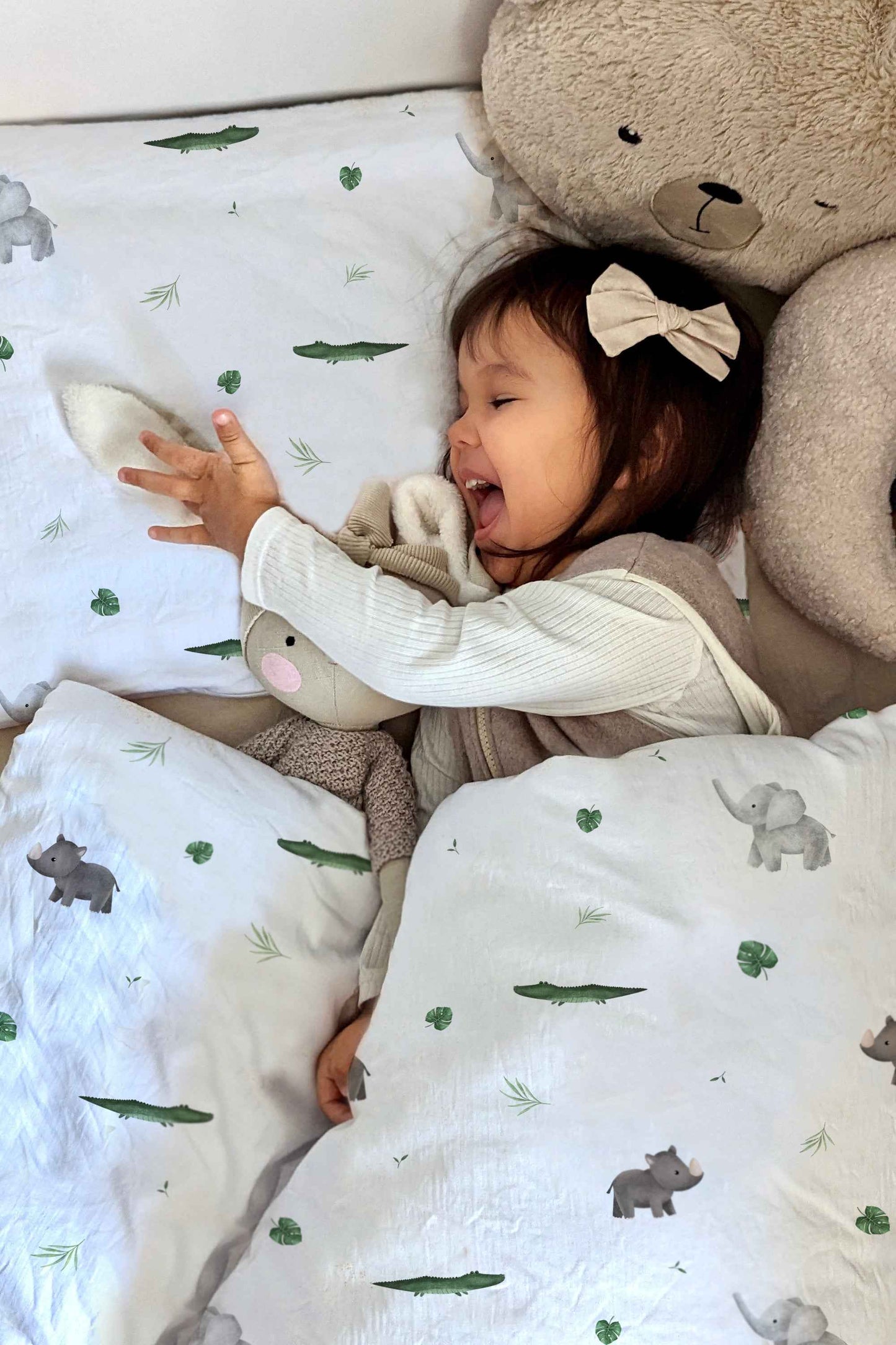 "Little Safari" Premium Kinderbettwäsche