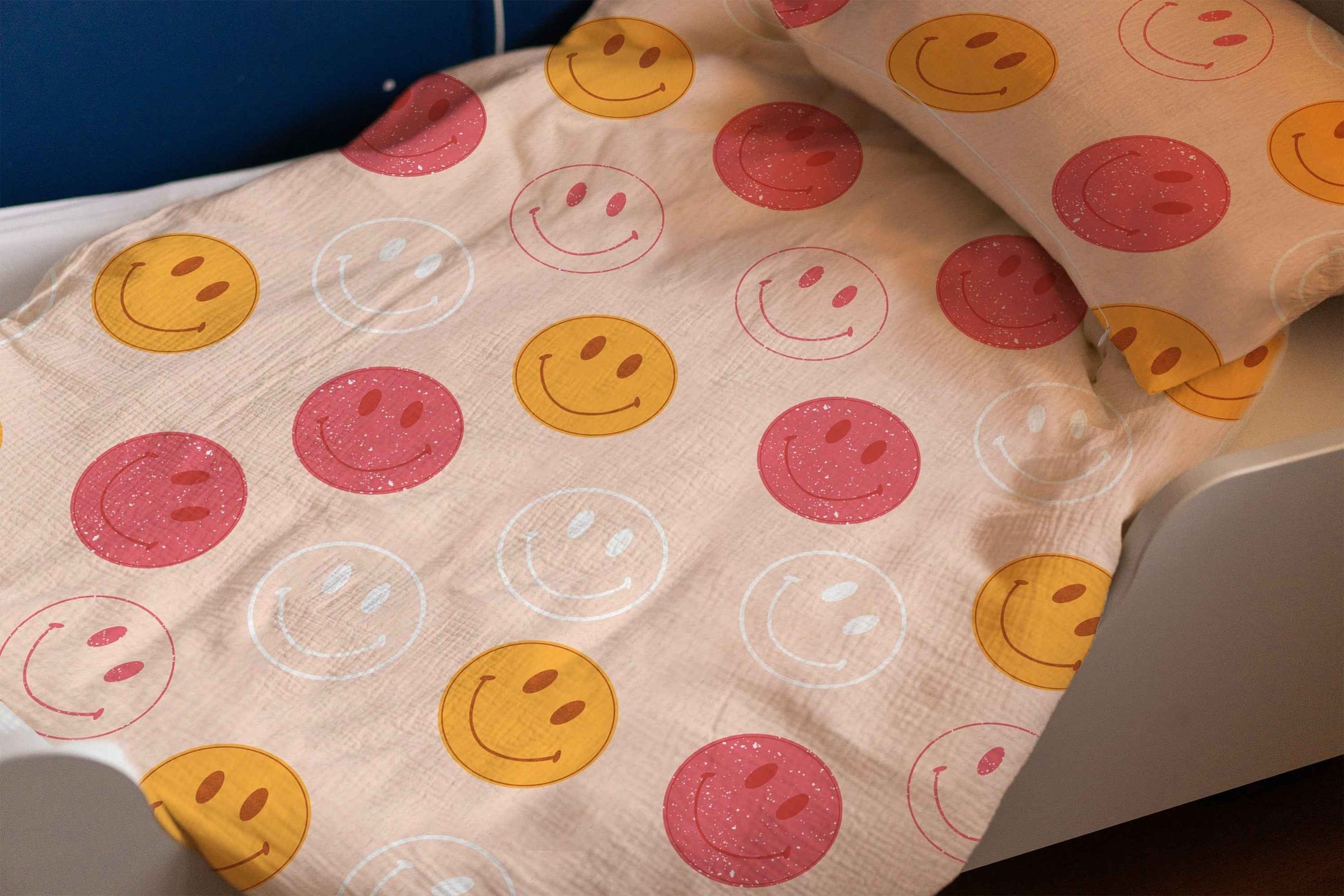 "Smileys" Premium Kinderbettwäsche