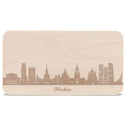 Frühstücksbrettchen Skyline Moskau