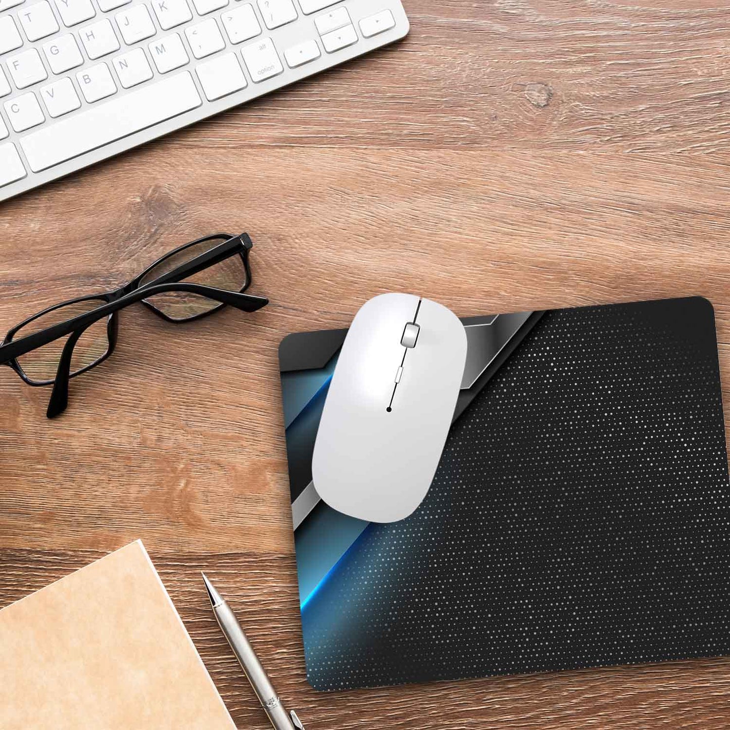 Bedrucktes Mousepad im Metall Design