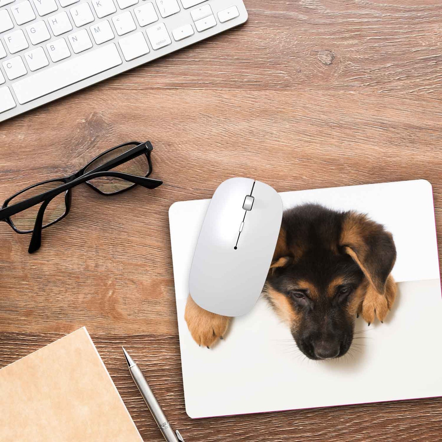 Bedrucktes Mousepad im Hunde Design