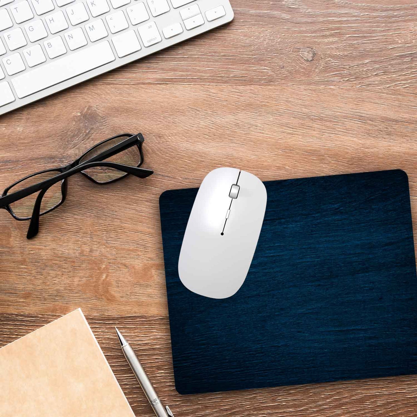Bedrucktes Mousepad im Holz Design