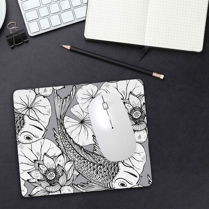 Bedrucktes Mousepad im Koi Design