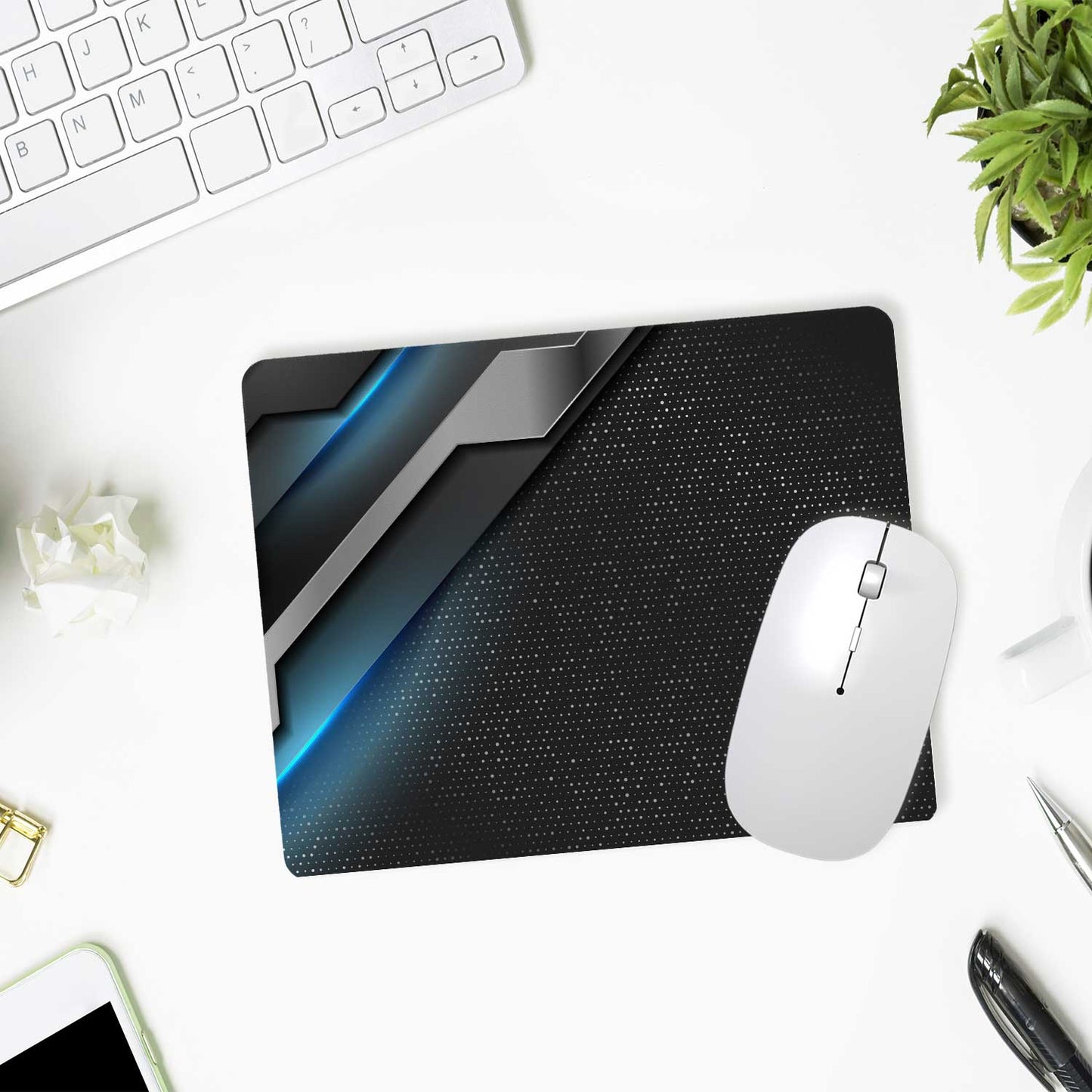 Bedrucktes Mousepad im Metall Design
