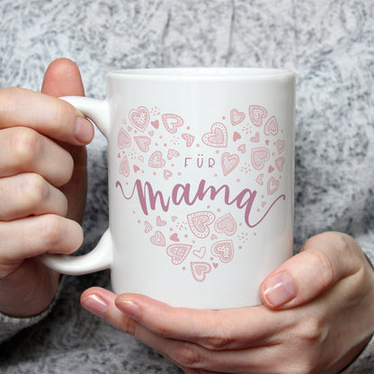 Bedruckte Tasse mit Spruch Für Mama