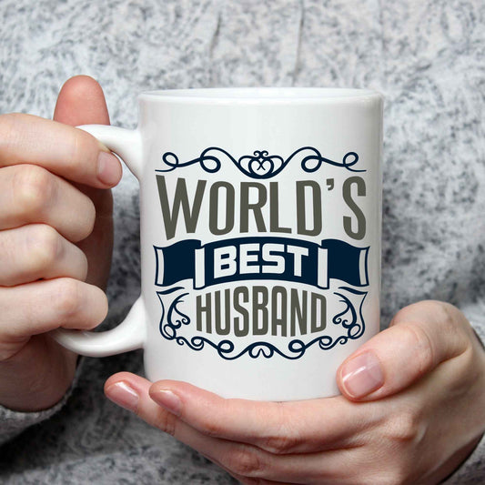 Bedruckte Tasse World's Best Husband