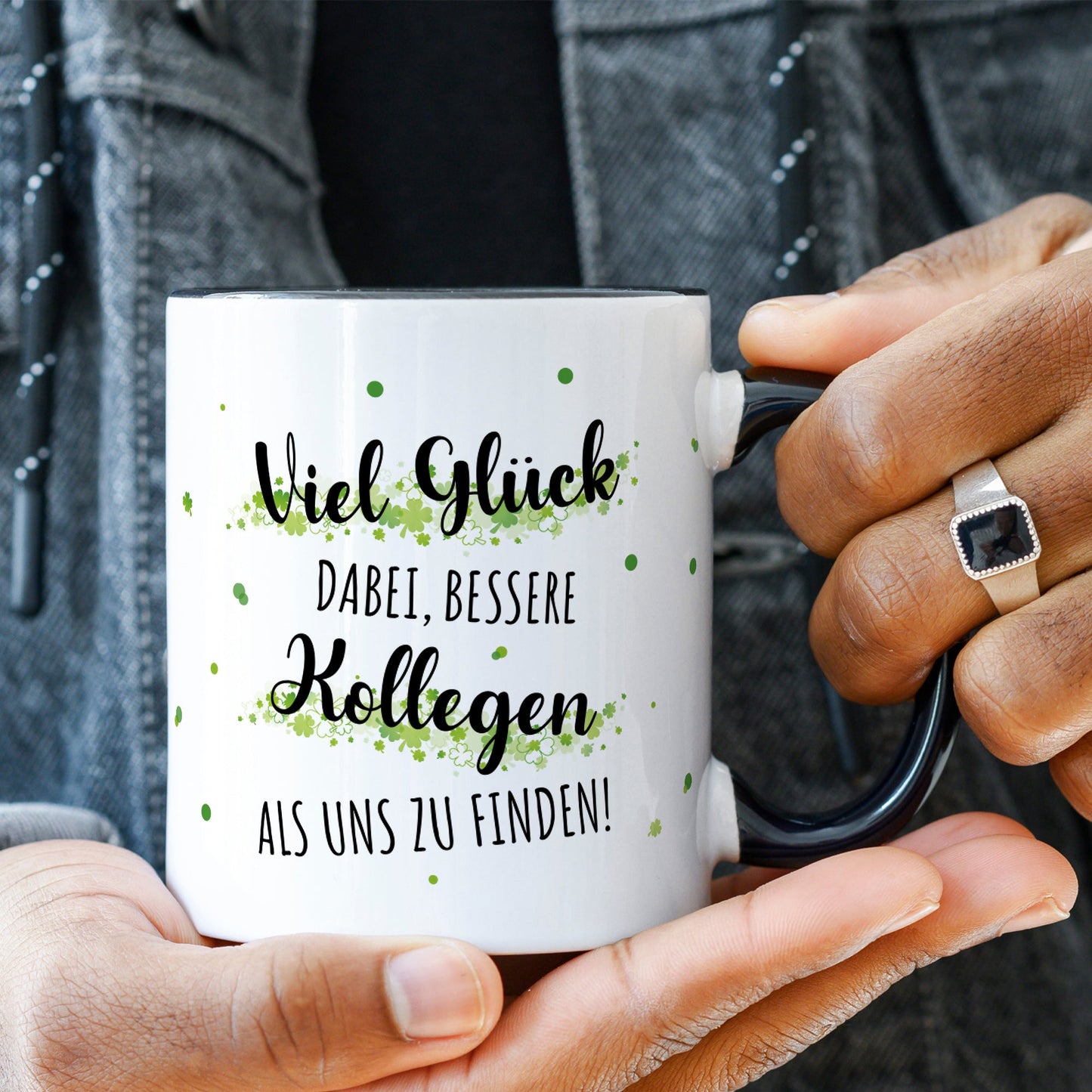 Bedruckte Tasse mit Spruch Bessere Kollegen