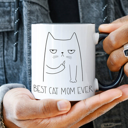 Bedruckte Tasse Best Cat Parent Ever