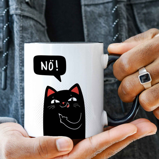 Bedruckte Tasse mit Spruch NÖ!