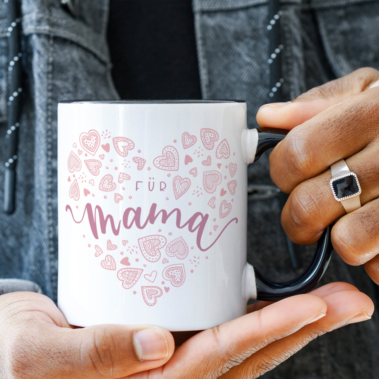 Bedruckte Tasse mit Spruch Für Mama