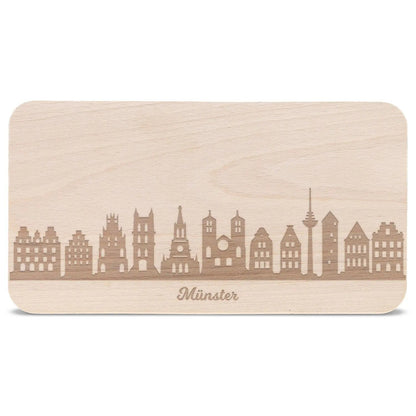 Frühstücksbrettchen Skyline Münster