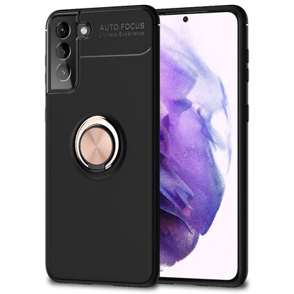 NALIA Ringhülle für Samsung Galaxy S21 Plus – Ring-Ständer 360° & für Magnet-Halter – GRIP360 (Mattiertes Silikon Case) – Marke aus Berlin