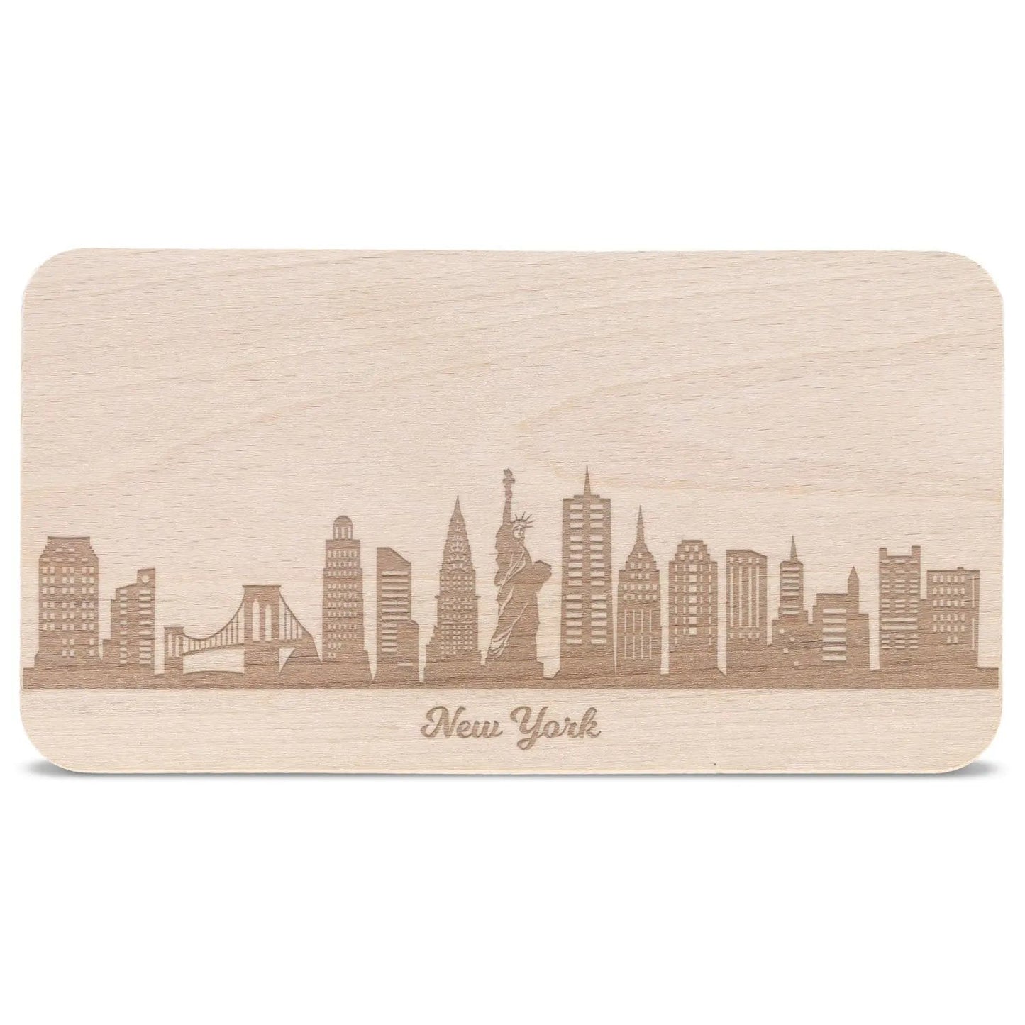 Frühstücksbrettchen Skyline New York