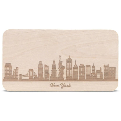 Frühstücksbrettchen Skyline New York