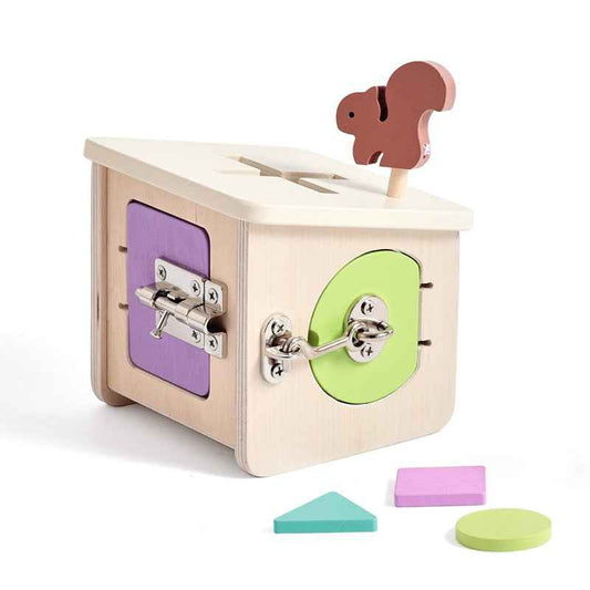 4-in-1 Montessori Lernspiel-Box – Feinmotorik spielerisch fördern