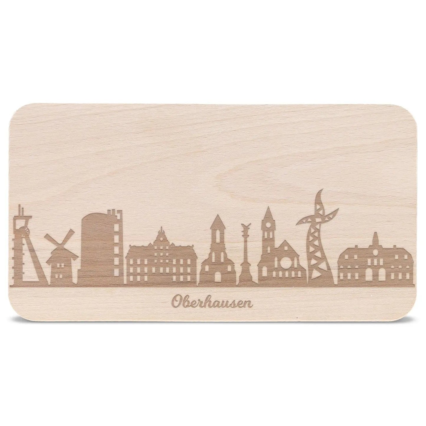Frühstücksbrettchen Skyline Oberhausen