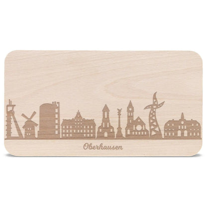Frühstücksbrettchen Skyline Oberhausen
