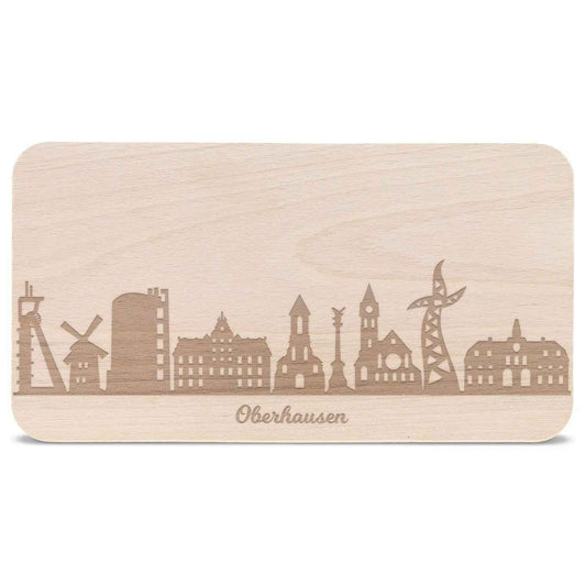 Frühstücksbrettchen Skyline Oberhausen
