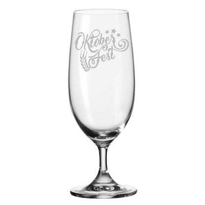 Leonardo Bierglas mit Gravur "Oktoberfest Schriftzug"