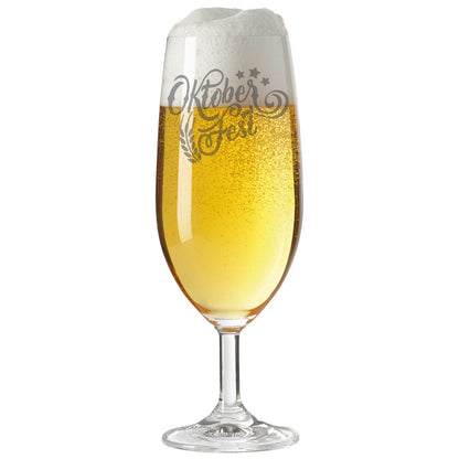 Leonardo Bierglas mit Gravur "Oktoberfest Schriftzug"