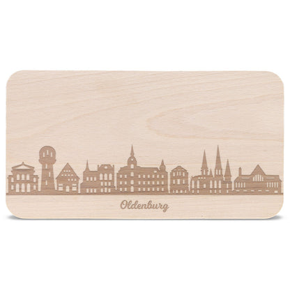 Frühstücksbrettchen Skyline Oldenburg