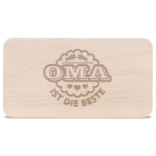 Frühstücksbrettchen Oma + Opa sind die Besten im Set
