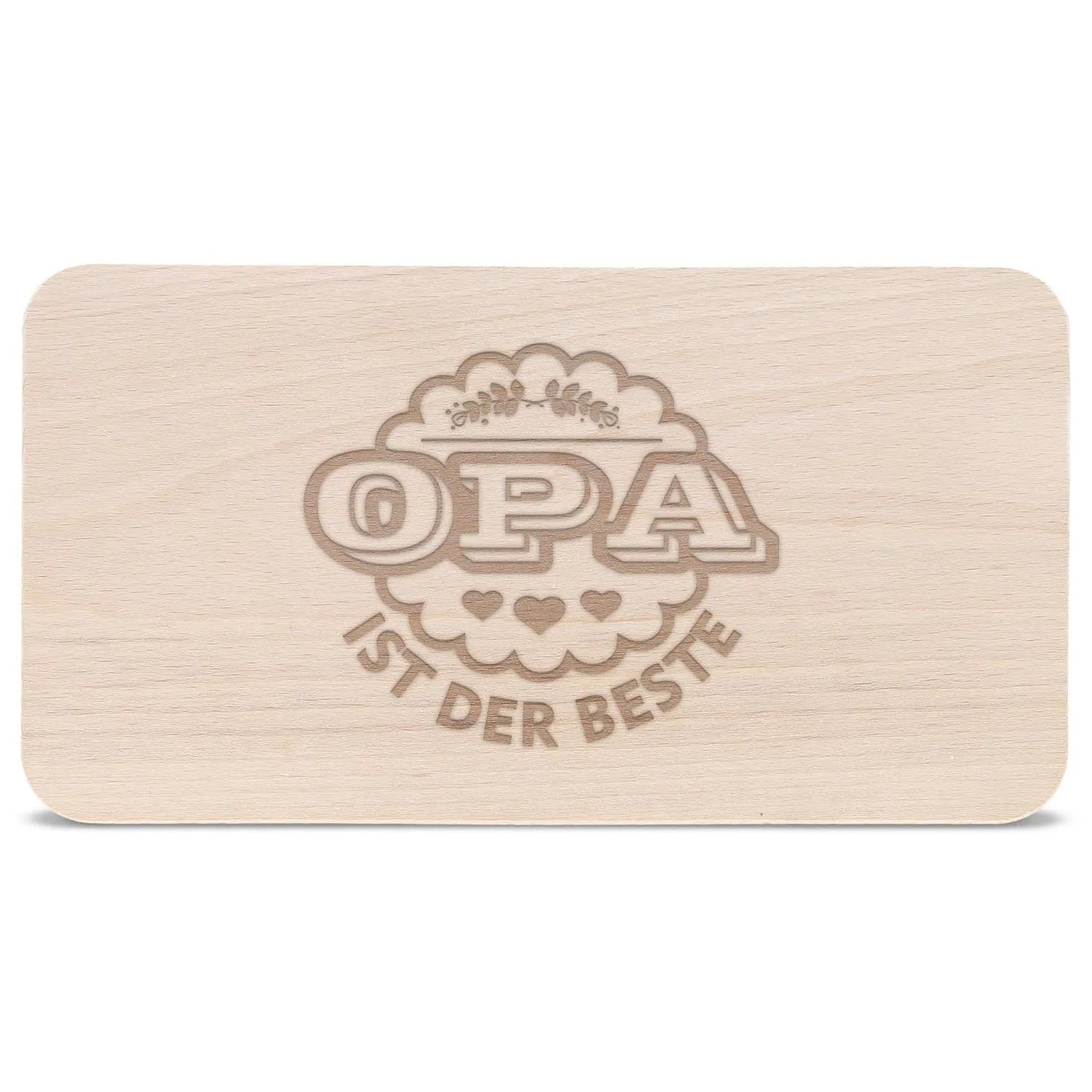 Frühstücksbrettchen Oma + Opa sind die Besten im Set