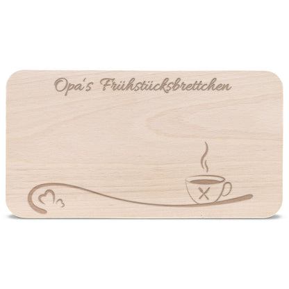 Frühstücksbrettchen Opa´s Frühstücksbrettchen