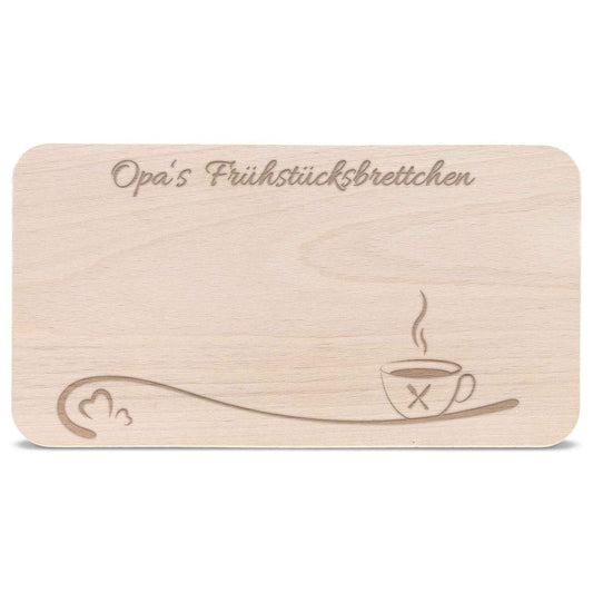 Frühstücksbrettchen Opa´s Frühstücksbrettchen