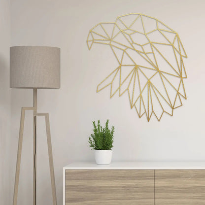 Origami Adlerkopf aus Holz -