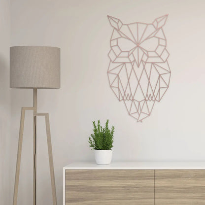Origami Eule aus Holz -