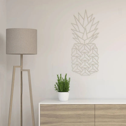 Origami Ananas V2 aus Holz -