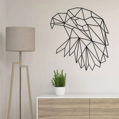 Origami Adlerkopf aus Holz -