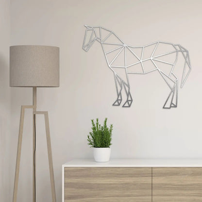 Origami Pferd aus Holz -