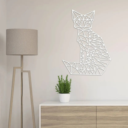 Origami Fuchs aus Holz -