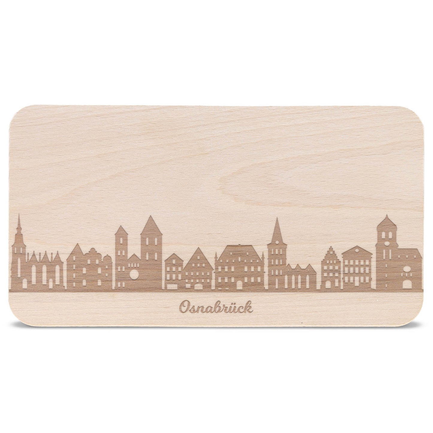 Frühstücksbrettchen Skyline Osnabrück