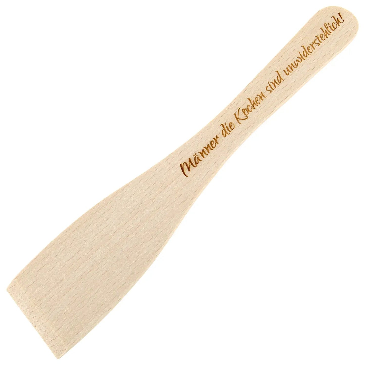 Pfannenwender mit Gravur aus Holz (30cm)