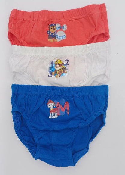 Cotton Boy's underwear - 3 pieces - Paw patrol - 122-128-0