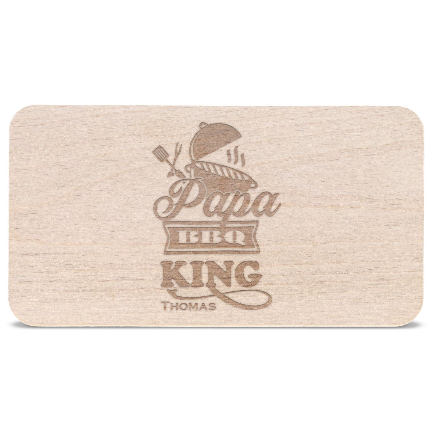 Frühstücksbrettchen Papa BBQ King