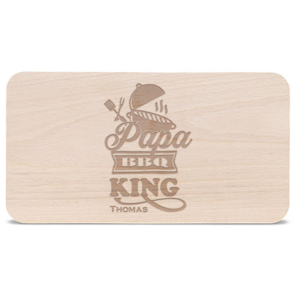 Frühstücksbrettchen Papa BBQ King
